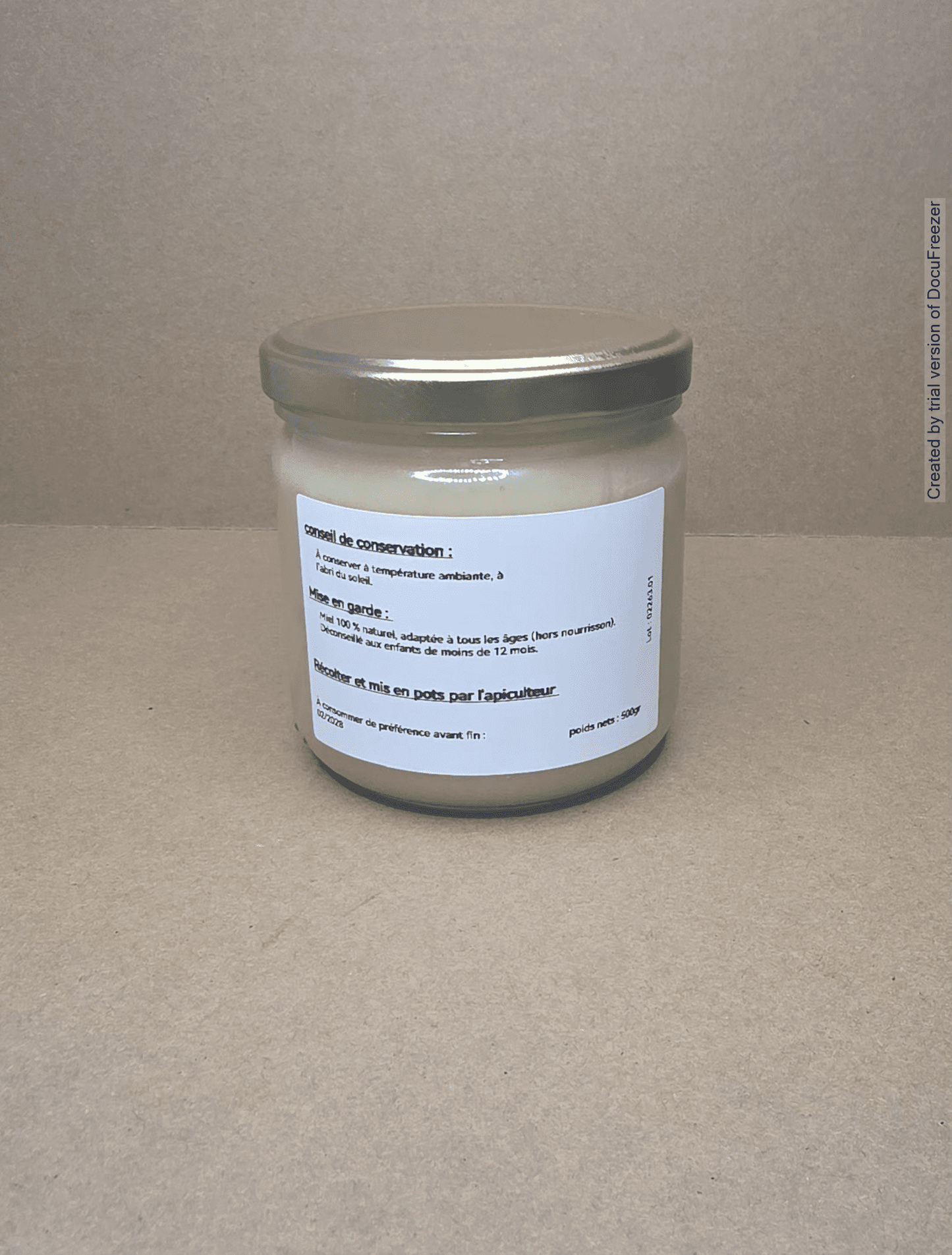 Miel crémeux 500gr