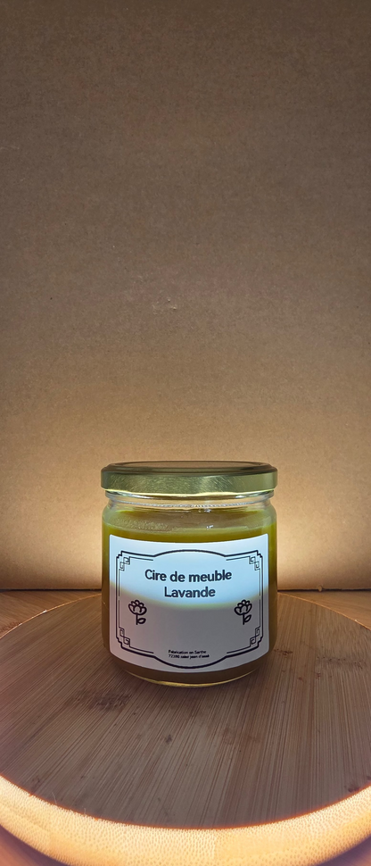 Cire pour le bois - Nature 250Gr
