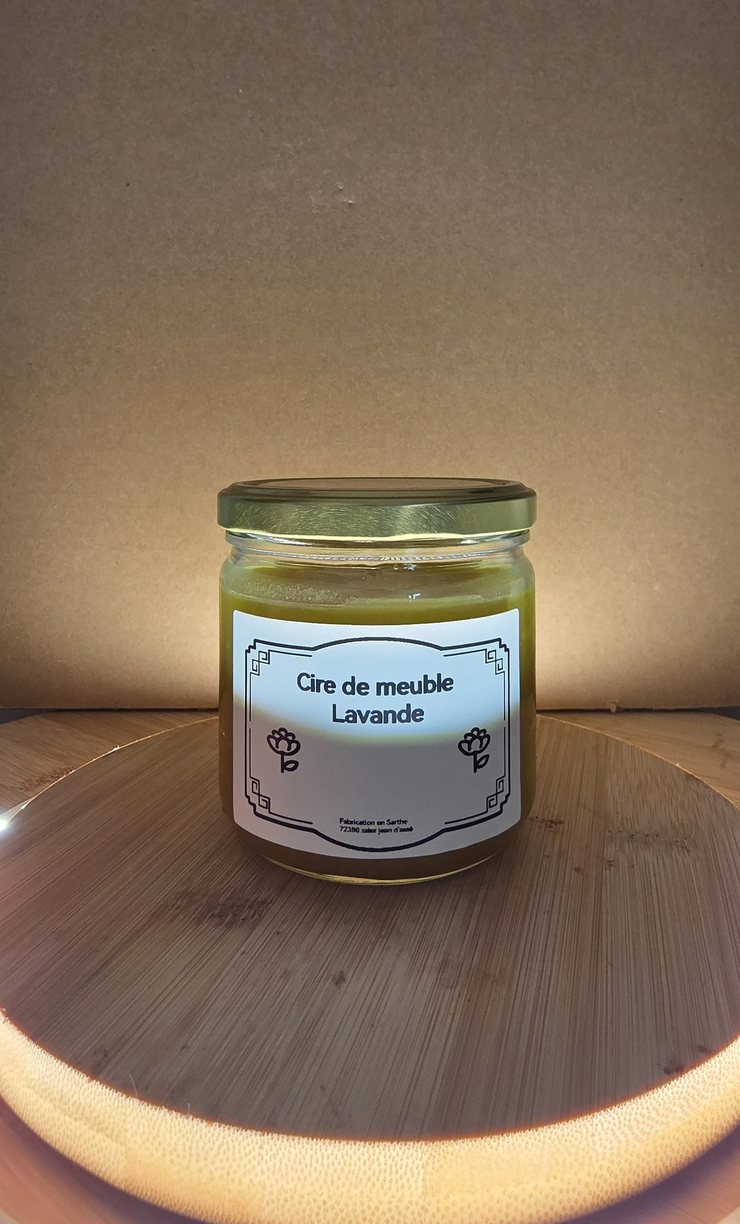 Cire pour le bois - Lavande 250Gr